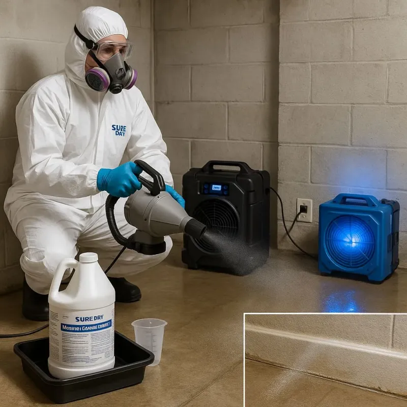 Sanitization and Odor Removal process in Gates Mills, OH